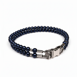 POOCH KNICKS Collar – Tahitian Blue Pearls