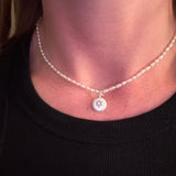 Diamond Pearl Jewish Star