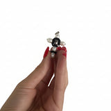 Tahitian & Freshwater Pearl Sterling Silver Cross Pendant