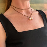 The Duet Hematite Necklace