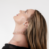 Cinque Perla rose Choker