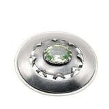 Green Faceted Stone Pendant